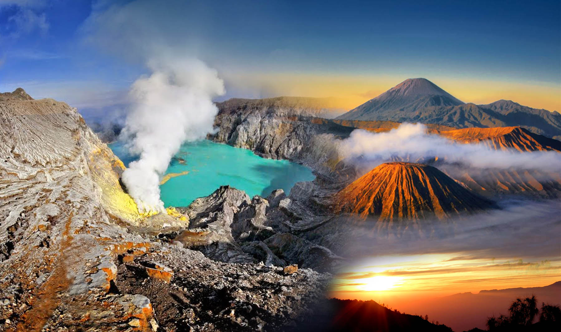Mount Bromo Ijen Crater Tour Package From Surabaya Airport